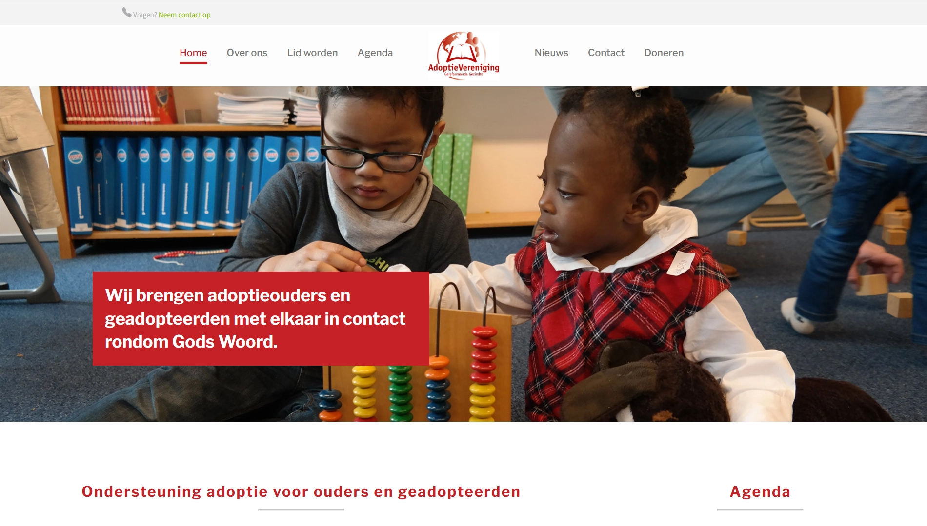 Foto nieuwe website